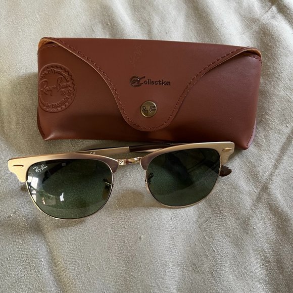 Ray-Ban Accessories - Ray-Ban Metallic Clubmaster Sunglasses